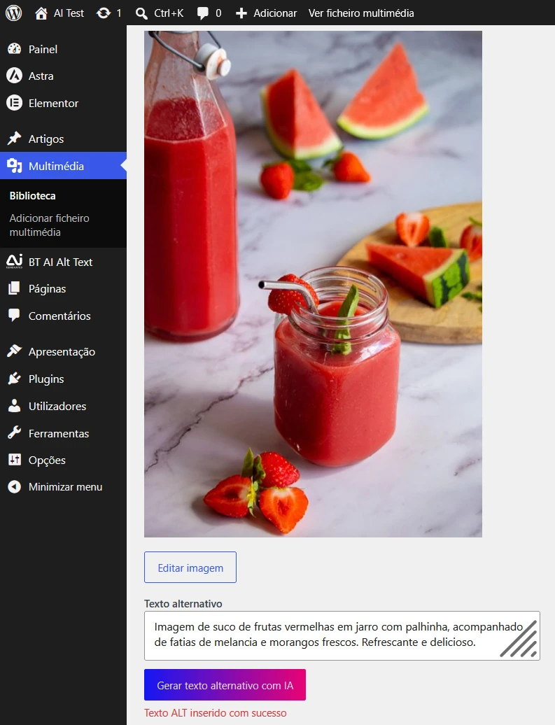 Exemplo com texto alternativo gerado pelo IA para uma imagem-do wordpress